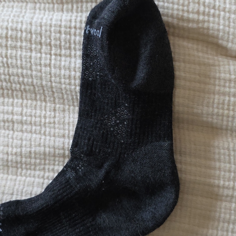 Smartwool Socks - Patterned Black And Gray - image 4